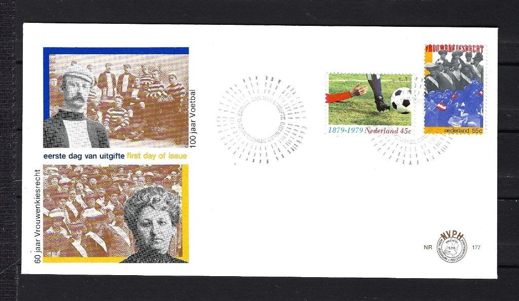 FDC NVPH E177 onbeschreven, Ophalen of Verzenden, Onbeschreven, Nederland