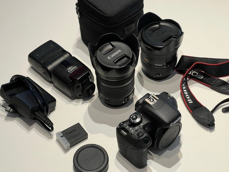 Canon EOS 800D helemaal compleet, Ophalen, Spiegelreflex, Canon, Geen optische zoom