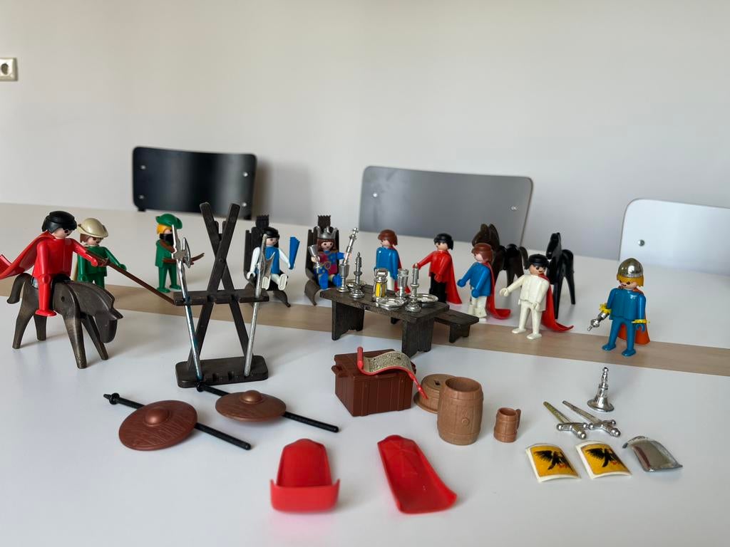 Ridders vintage playmobil, Ophalen of Verzenden, Gebruikt