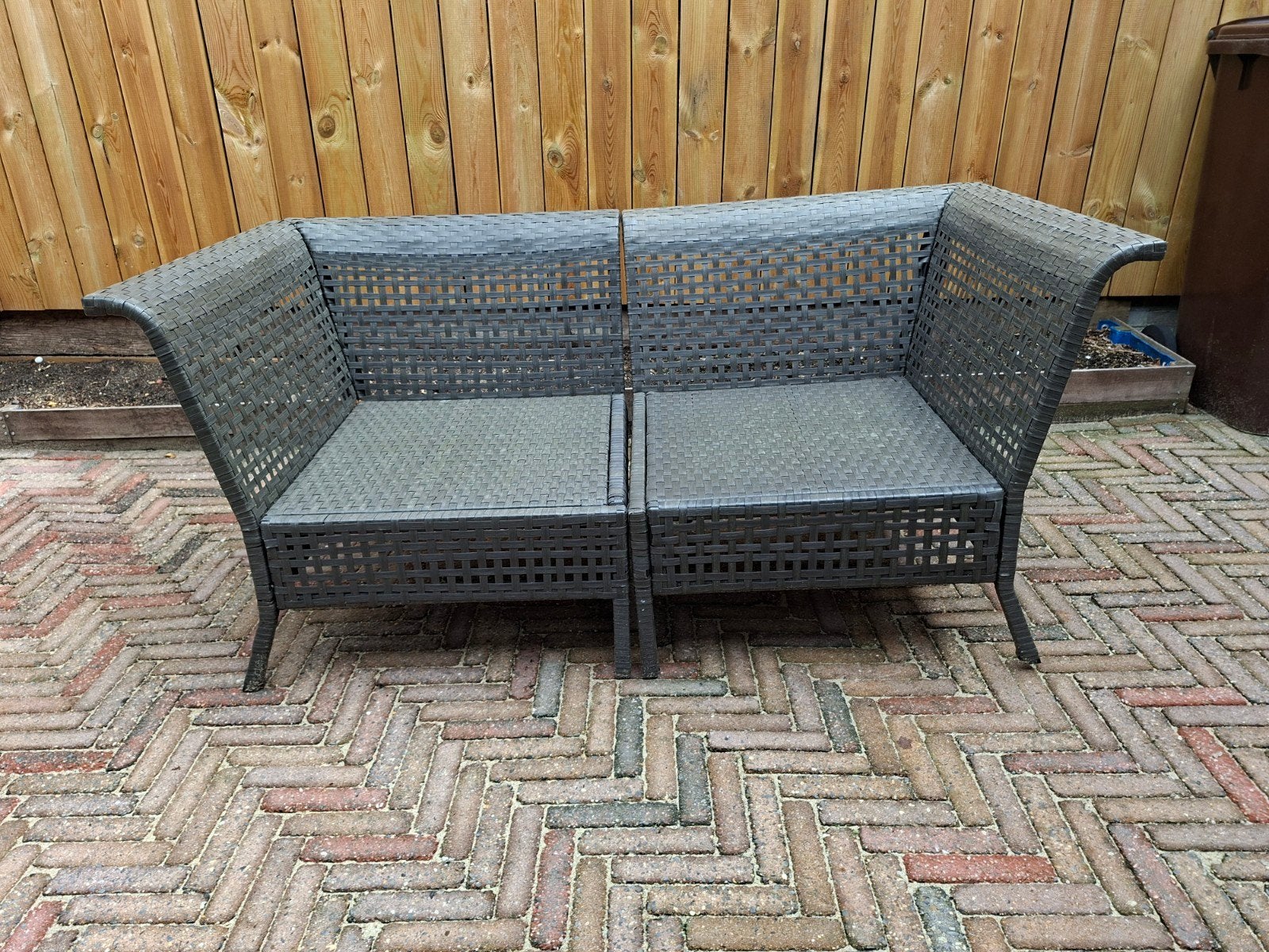Comfortabele Tuinbank Ikea, Tuin en Terras, Tuinbanken, Ophalen, Gebruikt, Kunststof