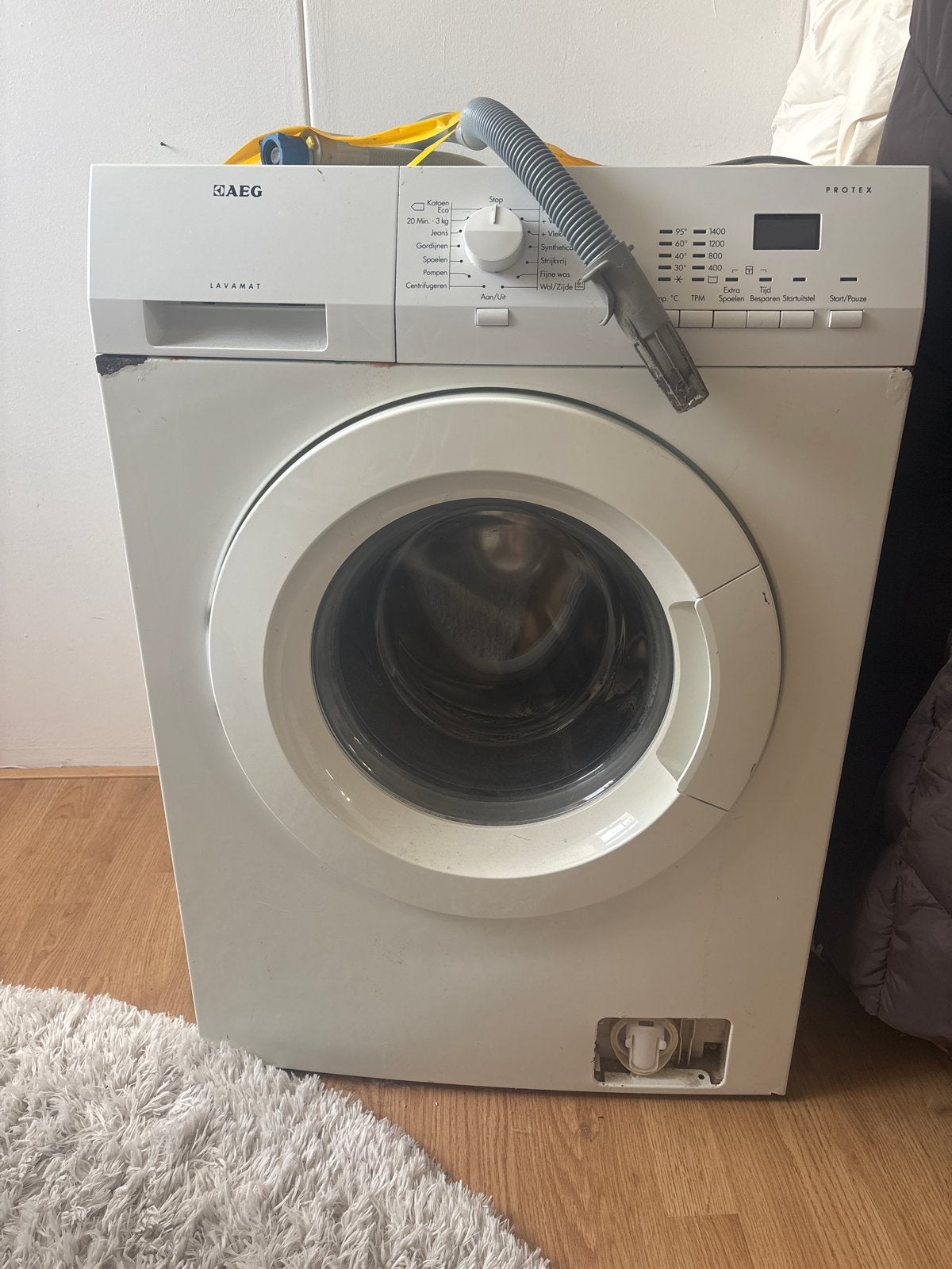 AEG Lavamat ProteX Wasmachine - Gebruikt, Witgoed en Apparatuur, Ophalen, Gebruikt, Voorlader, 85 tot 90 cm