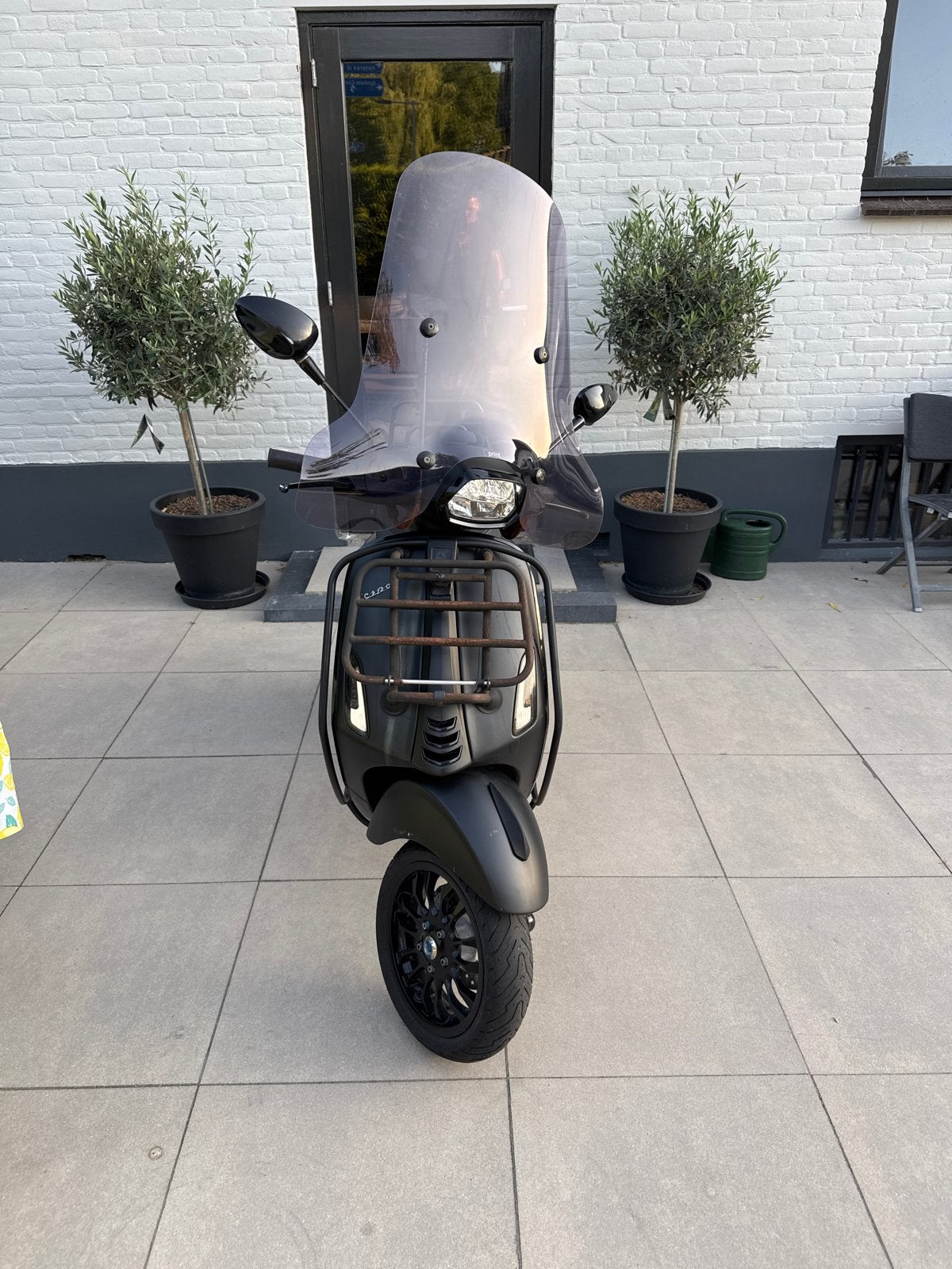 Vespa Sprint Iget Mat Zwart wok melding, Ophalen of Verzenden, Gebruikt, Maximaal 45 km/u