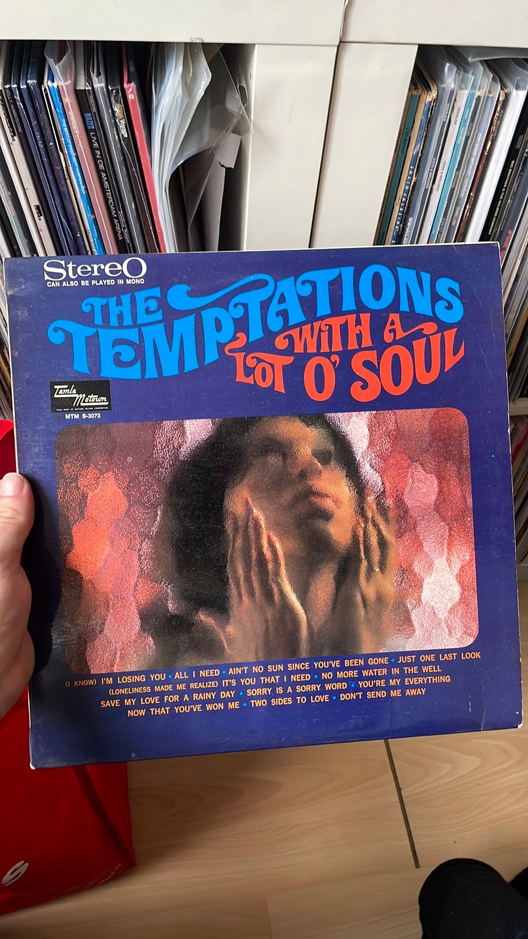 The Temptations - With A Lot O' Soul (LP, Stereo), Cd's en Dvd's, Vinyl | Pop, Gebruikt, Originele persing, Ophalen of Verzenden