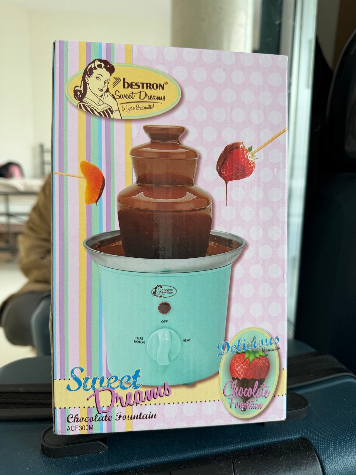 Bestron Sweet Dreams Chocoladefontein ACF300M, Ophalen of Verzenden, Zo goed als nieuw
