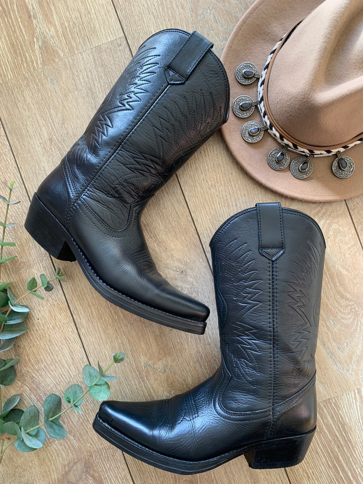 Kentucky’s Western cowboylaarzen 40, Kleding | Dames, Hoge laarzen, -, Zwart, -