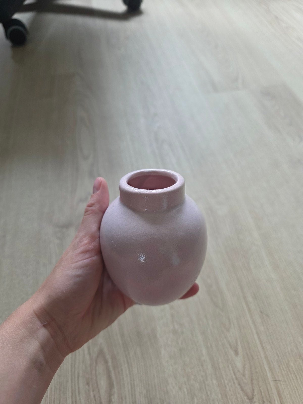 Kleine Roze vaas, Ophalen of Verzenden, Zo goed als nieuw, Roze