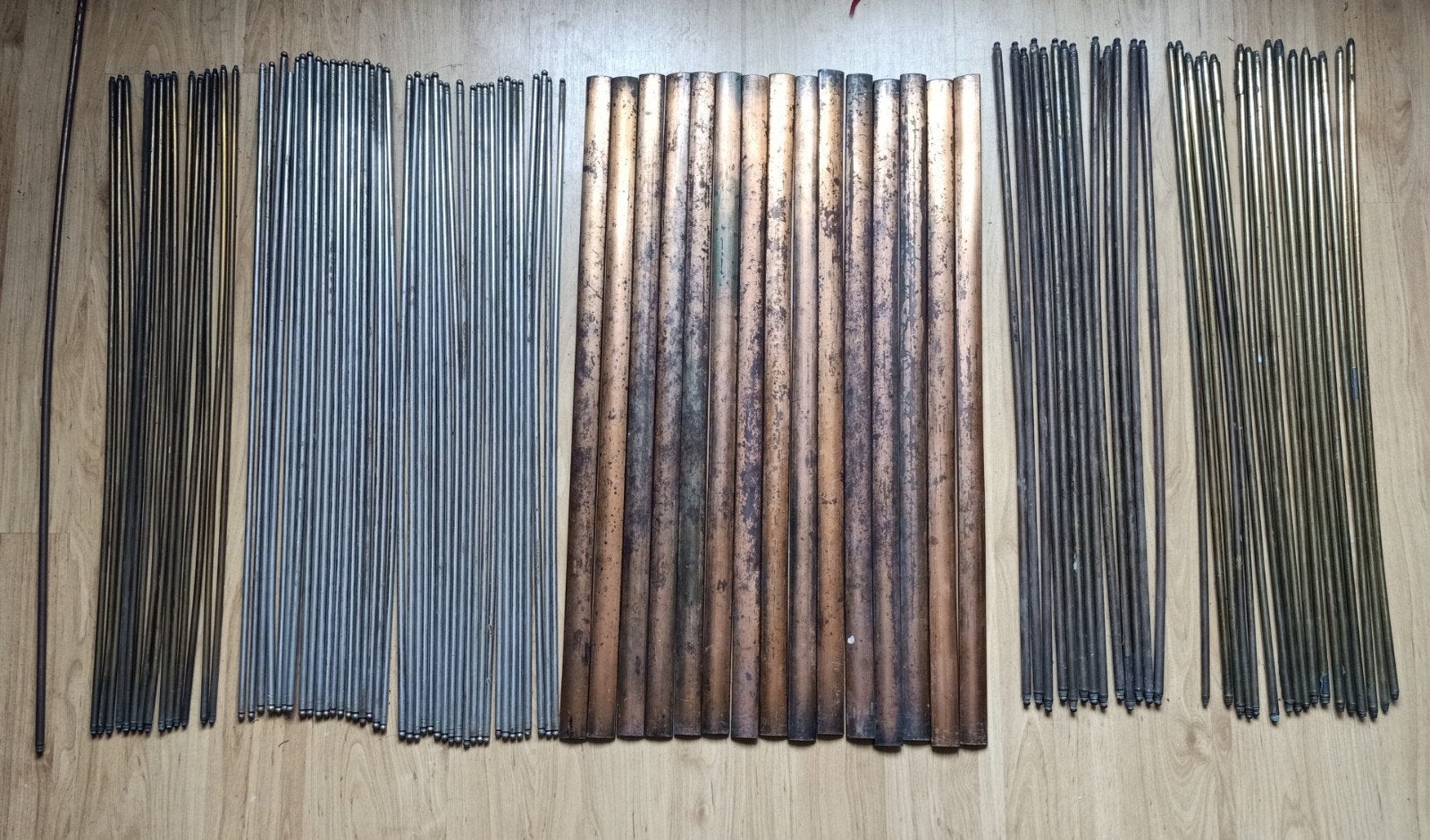 Collectie antieke traproedes, Huis en Inrichting, Ophalen of Verzenden, Rond, 50 tot 100 cm, 50 tot 100 cm