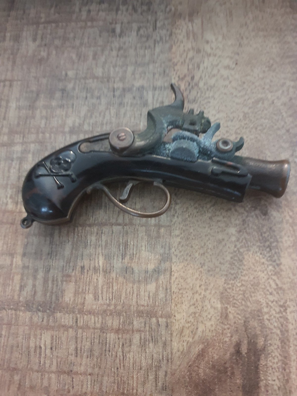 Decoratieve Flintlock Pistool Replica - Piratenstijl, Antiek en Kunst, Ophalen of Verzenden