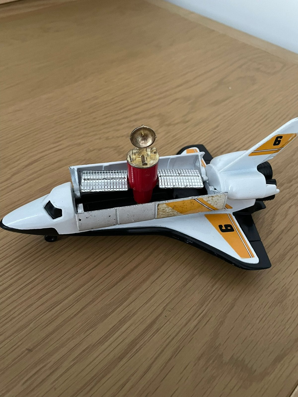 Corgi Toys Space Shuttle uit Moonraker van James Bond 1979, Ophalen of Verzenden, Gebruikt, Schaalmodel