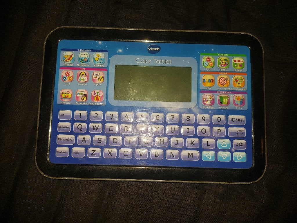 Vtech Color Tablet - kinder tablet, Kinderen en Baby's, Speelgoed | Educatief en Creatief, Ophalen, Gebruikt, Taal en Lezen, Met geluid