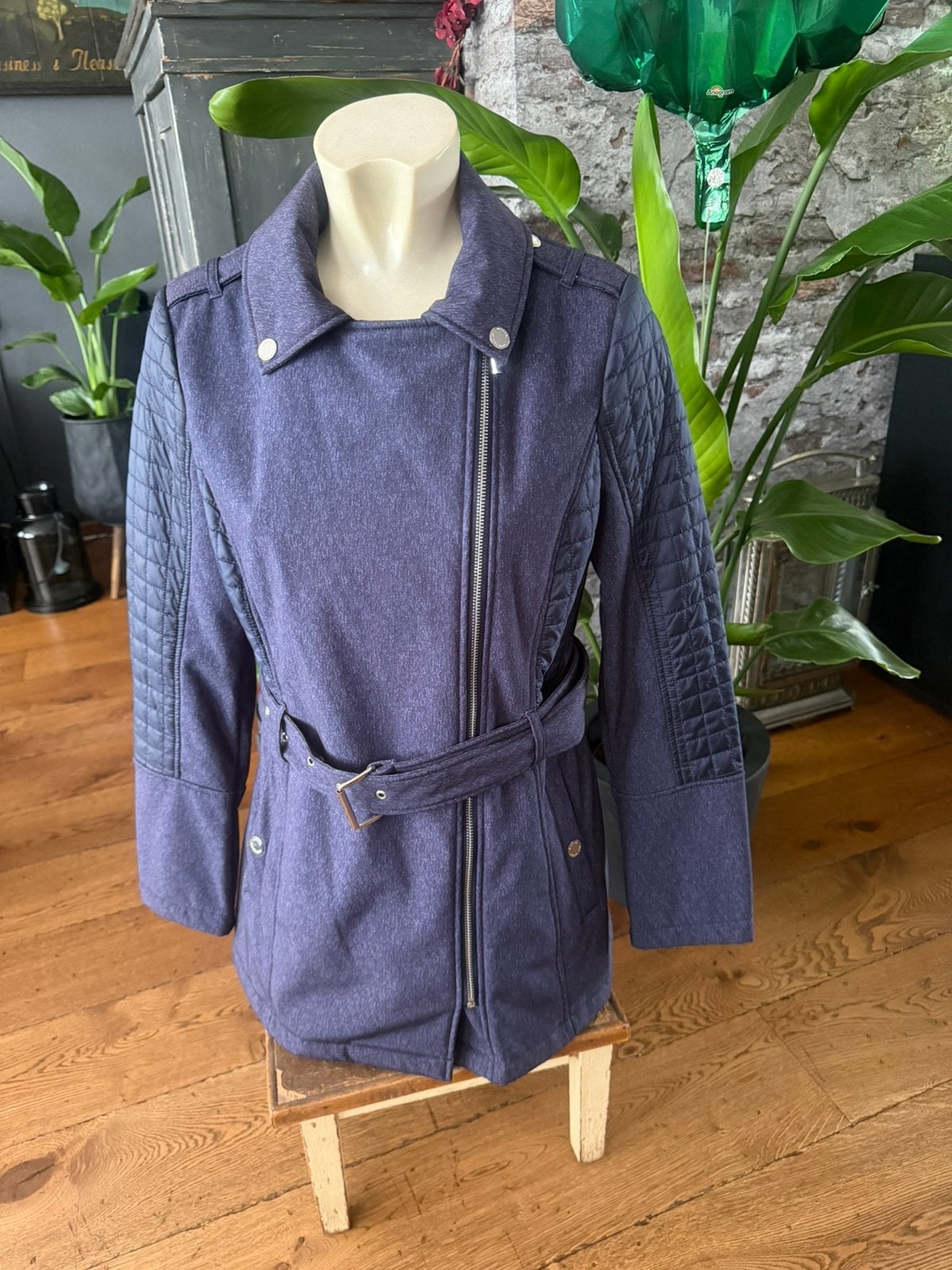 Michael Kors jas maat S, Ophalen, Zo goed als nieuw, Maat 38/40 (M), Zwart