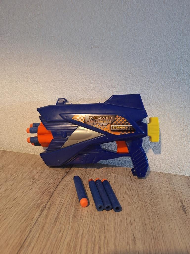Nerf X power Stormer 6 incl 10 pijlen, Ophalen
