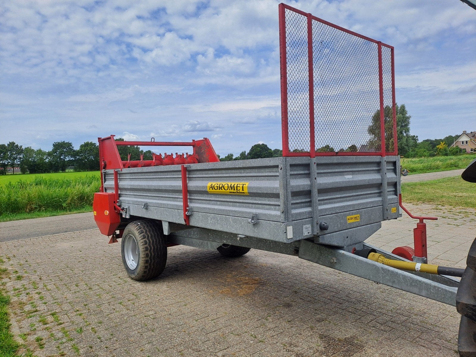 Agromet mestrooier 4 tons mestverspreider bouwjaar 2008, Ophalen, Gewasbescherming en Bemesting, -, -