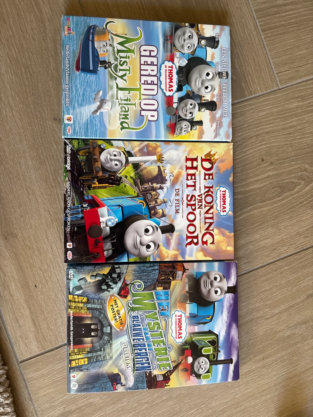 Thomas de Stoomlocomotief DVD Collectie (3 films), Cd's en Dvd's, Dvd's | Kinderen en Jeugd, Ophalen, Gebruikt, Verzamelbox, Alle leeftijden