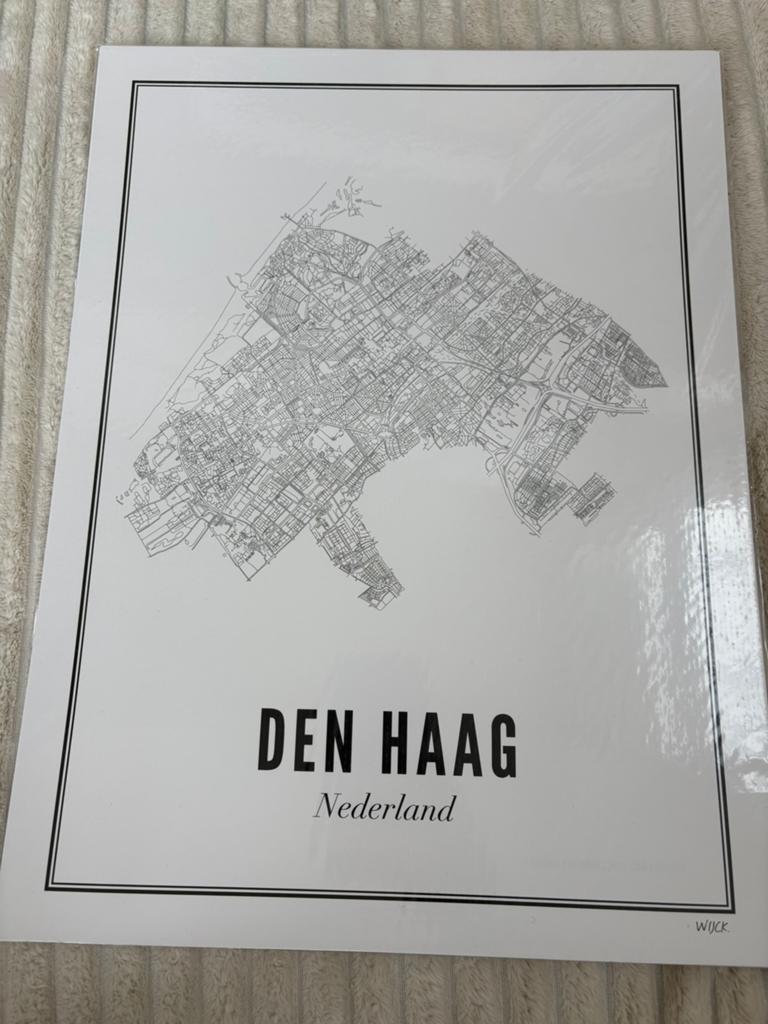 Wijck Den Haag, Verzenden, Nieuw, Minder dan 50 cm, Foto of Poster