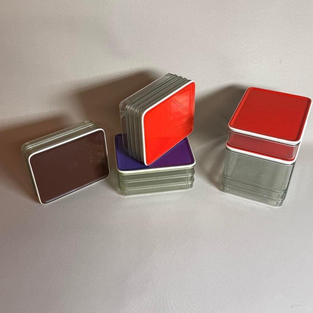 Mepal retro vintage jaren '70 vershoudbakjes beleg schaaltje, Ophalen of Verzenden, Huis en Inrichting