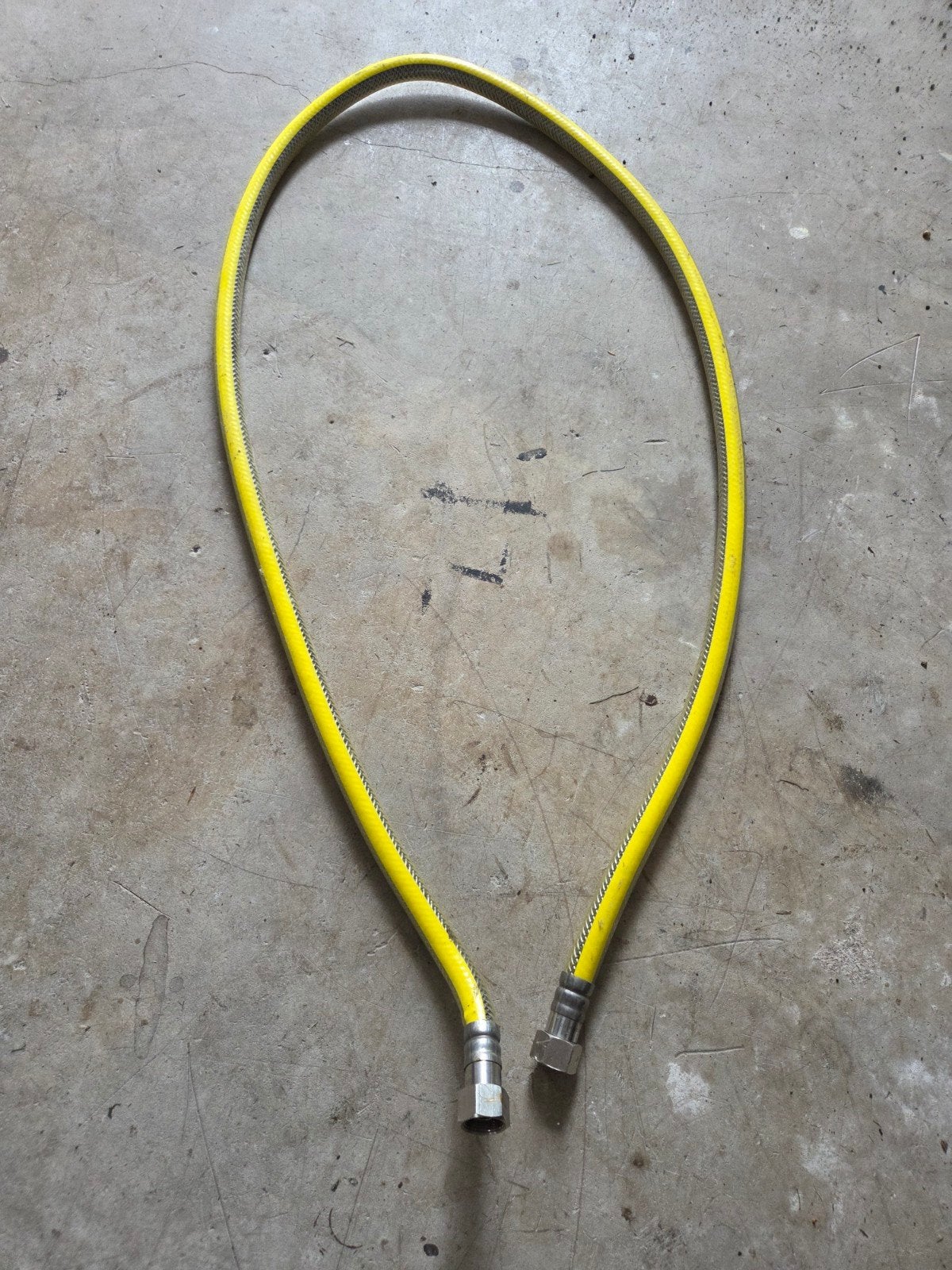 Gasslang geel - Flexibele gasleiding, Overige materialen, Gebruikt, Overige typen, Minder dan 2 meter