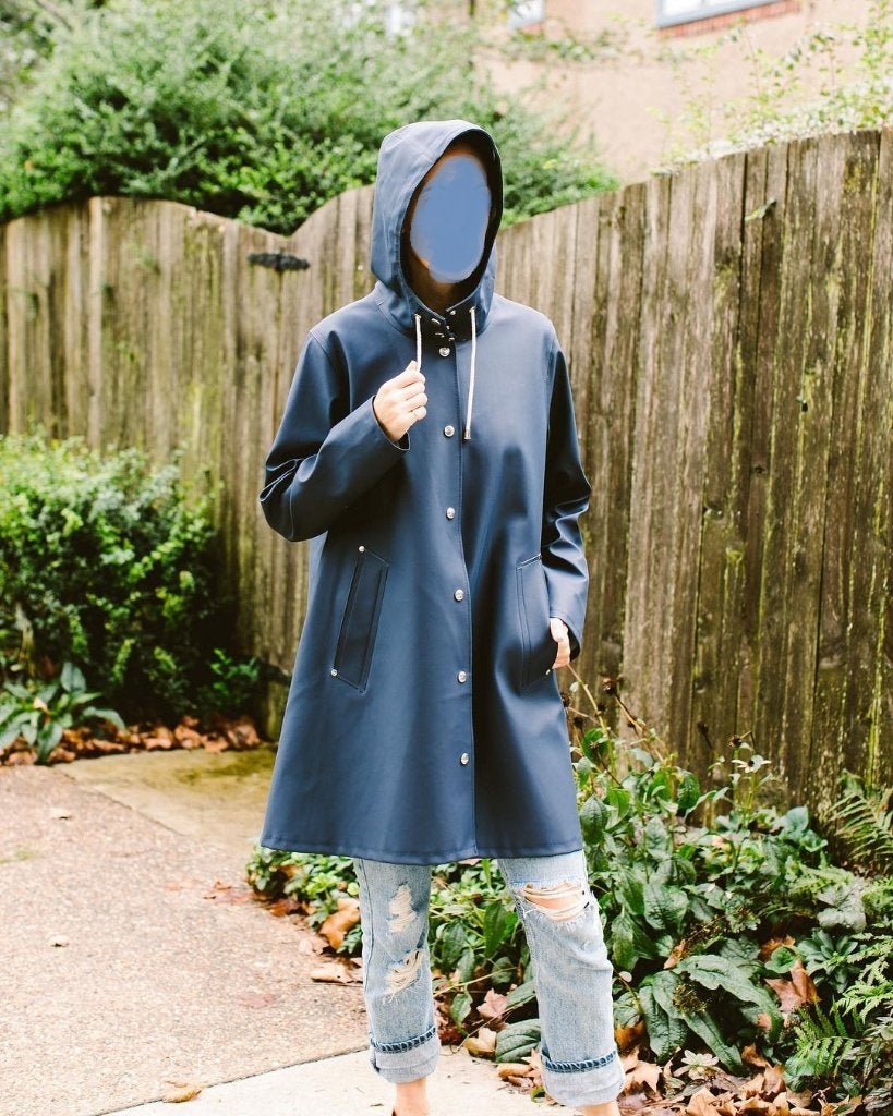 Prachtige A-lijn regenjassen van Stutterheim, XXS / S, NIEUW, Blauw, STUTTERHEIM, Nieuw, Ophalen of Verzenden