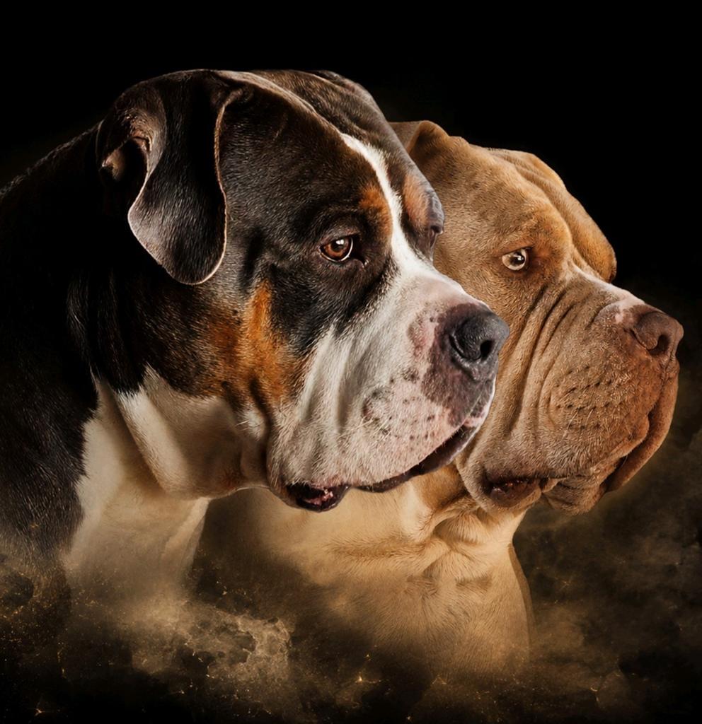 American bully XL Blue tri Dekreu *Getest *ABKC, Dieren en Toebehoren, Parvo, Eén hond, 3 tot 5 jaar, Nederland