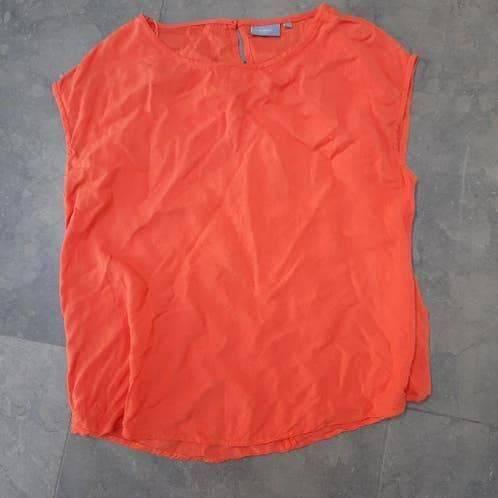 Blouse shirt 38 oranje, Verzenden, Zo goed als nieuw, Maat 38/40 (M), Oranje