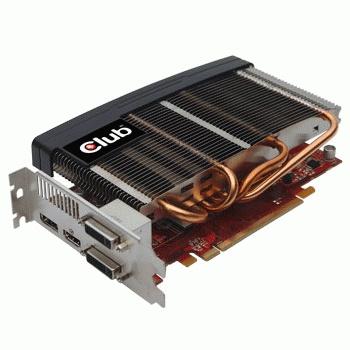 Club 3D Radeon HD 5750 Noiseless Edition GPU, Gebruikt, AMD, Ophalen of Verzenden, GDDR5