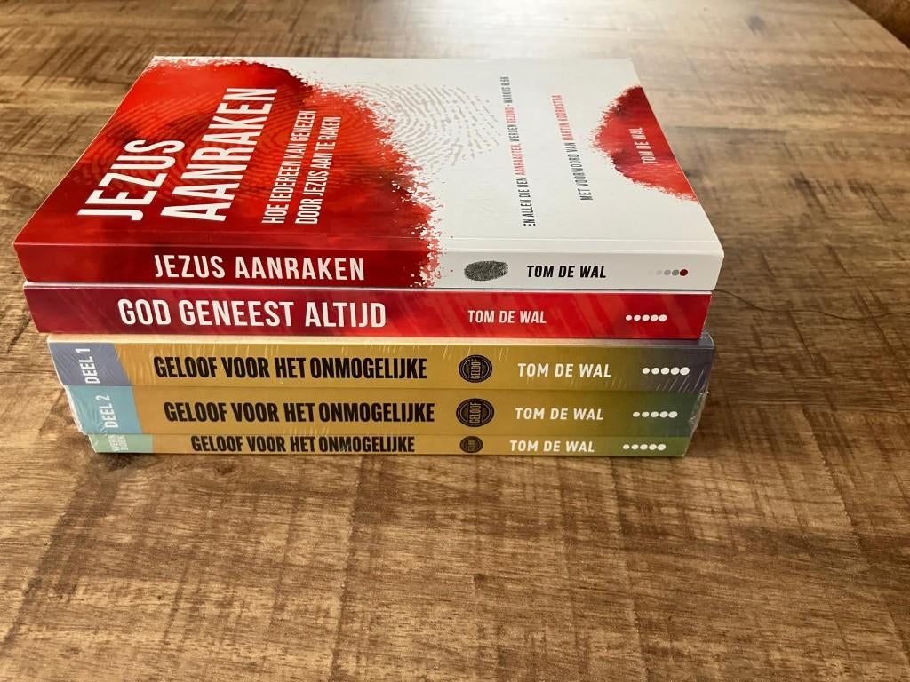 Geloof het onmogelijke , God geneest altijd - Jezus aanraken, Ophalen of Verzenden, Nieuw, Tom van de Wal, Christendom | Protestants