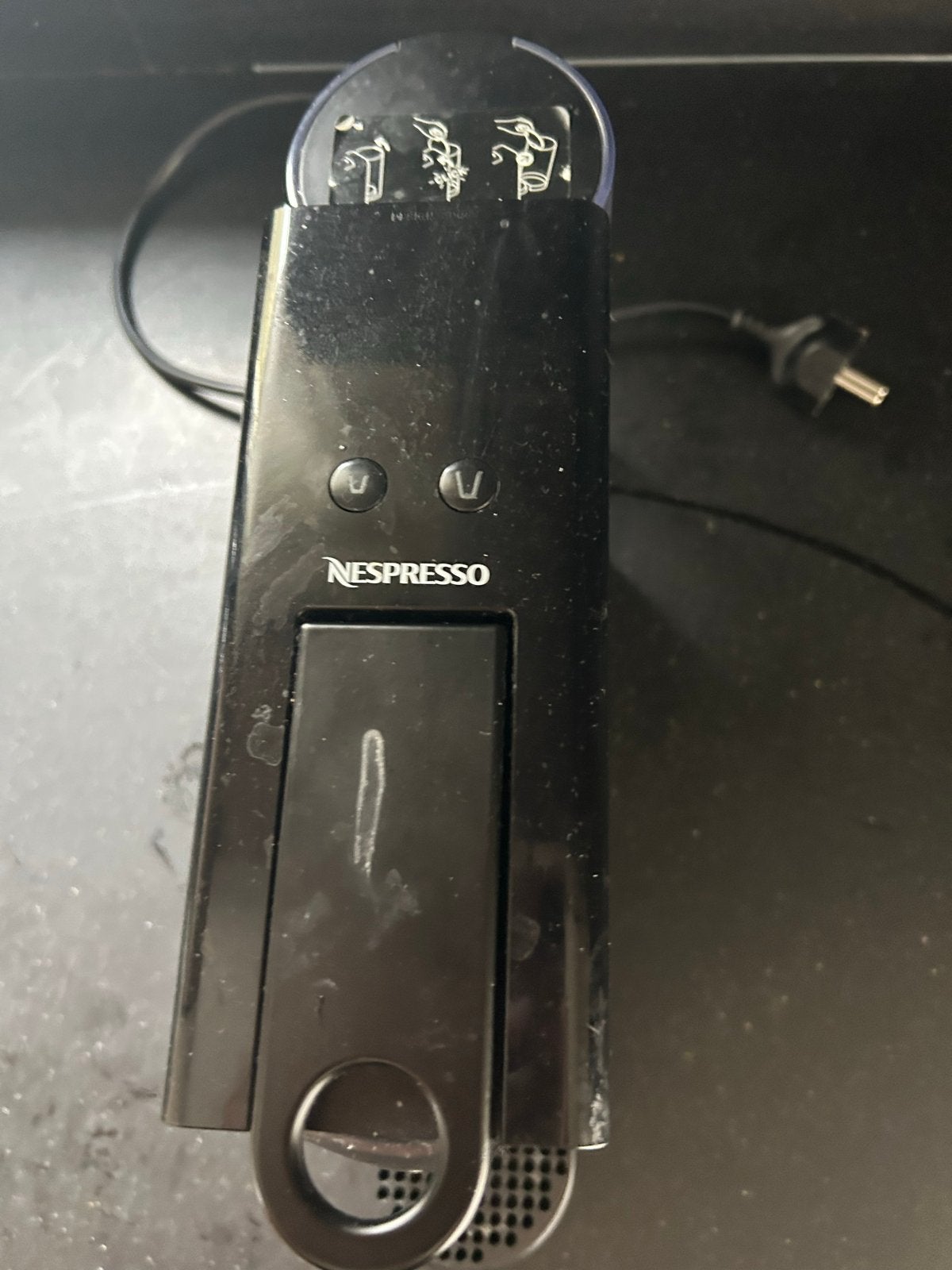 Nespresso apparaat - Compact en stijlvol, Ophalen, Gebruikt, Espresso apparaat, 1 kopje