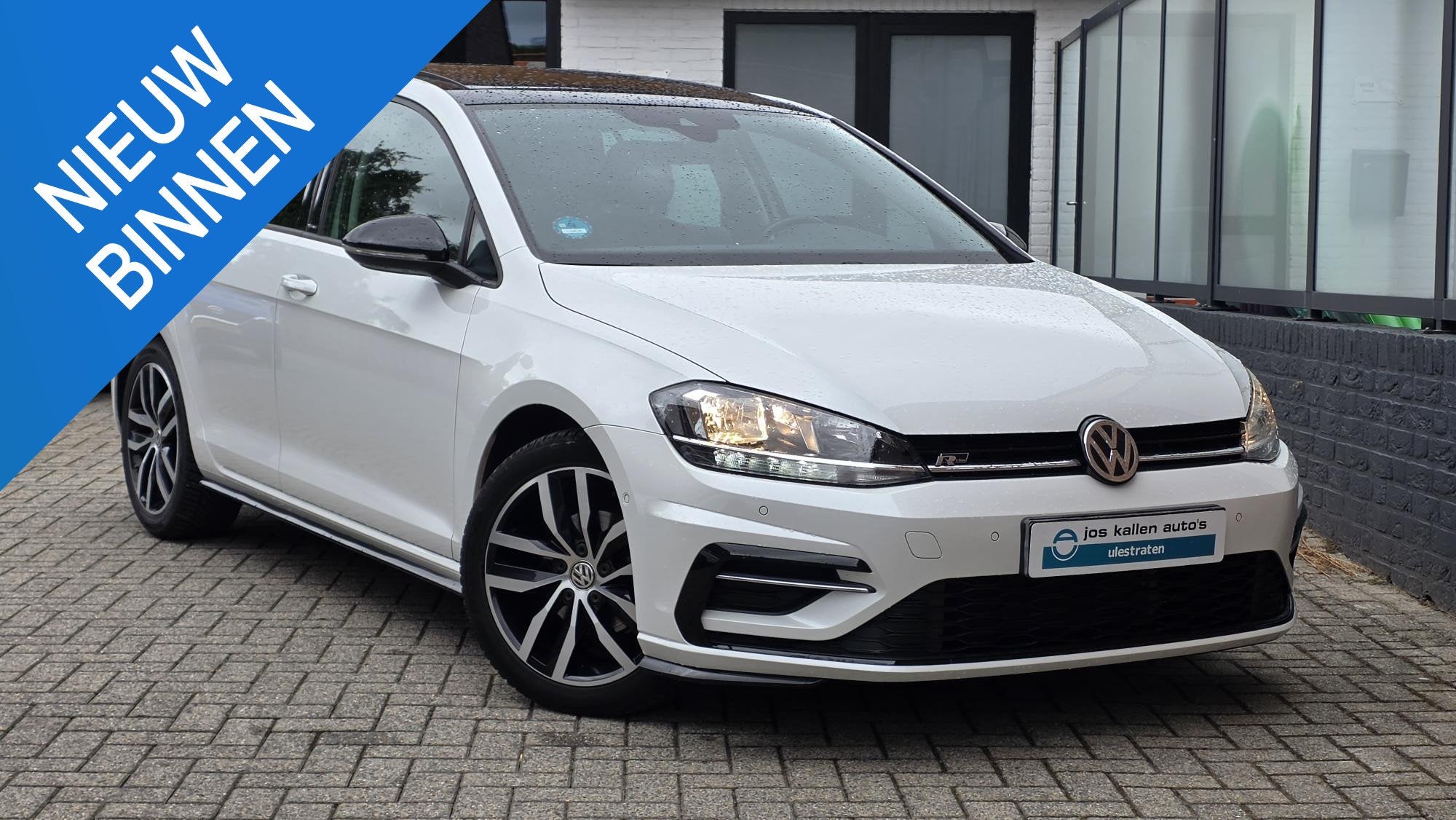 Volkswagen Golf 1.0 TSI Highline R-Line 115pk Navi, Camera,, Auto's, Volkswagen, Gebruikt, Wit, Bedrijf, Handgeschakeld