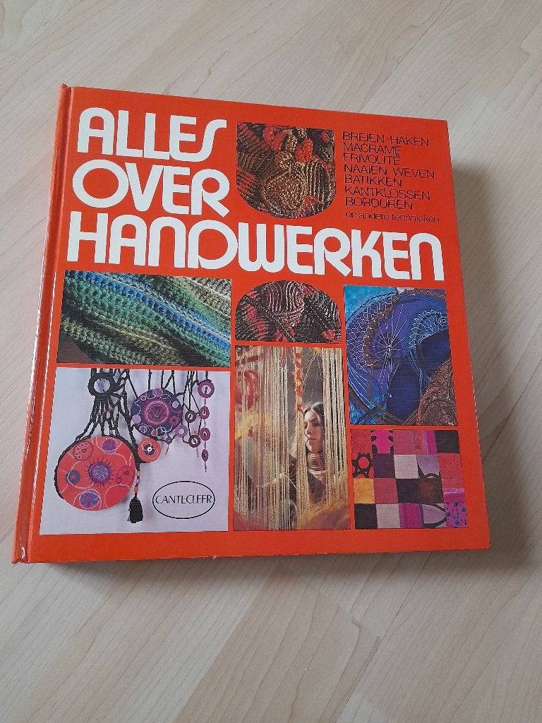 ALLES OVER HANDWERKEN Haken borduren batikken Naaien, Ophalen of Verzenden, Gelezen, Breien en Haken