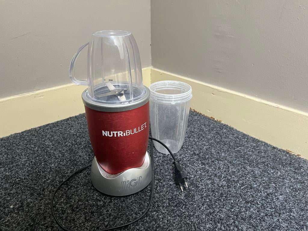 NutriBullet Magic Bullet Blender - Compacte Keukenmachine, Witgoed en Apparatuur, Blenders, Ophalen, Gebruikt, Blender to go