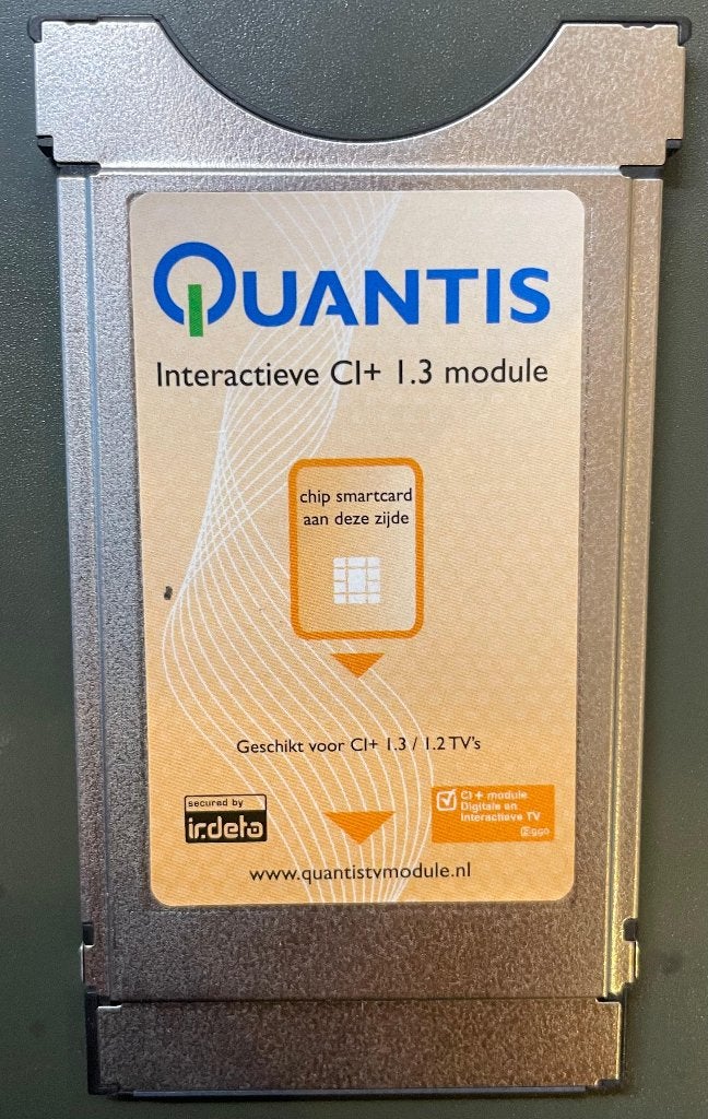 Quantis Interactieve CI+ 1.3 module, Ophalen of Verzenden, Zo goed als nieuw, Decoder
