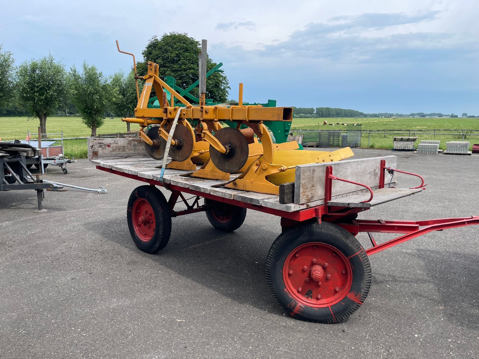 Platte wagens, ploegen, schuiven en cultivatoren, Ophalen, Overige, Overige typen