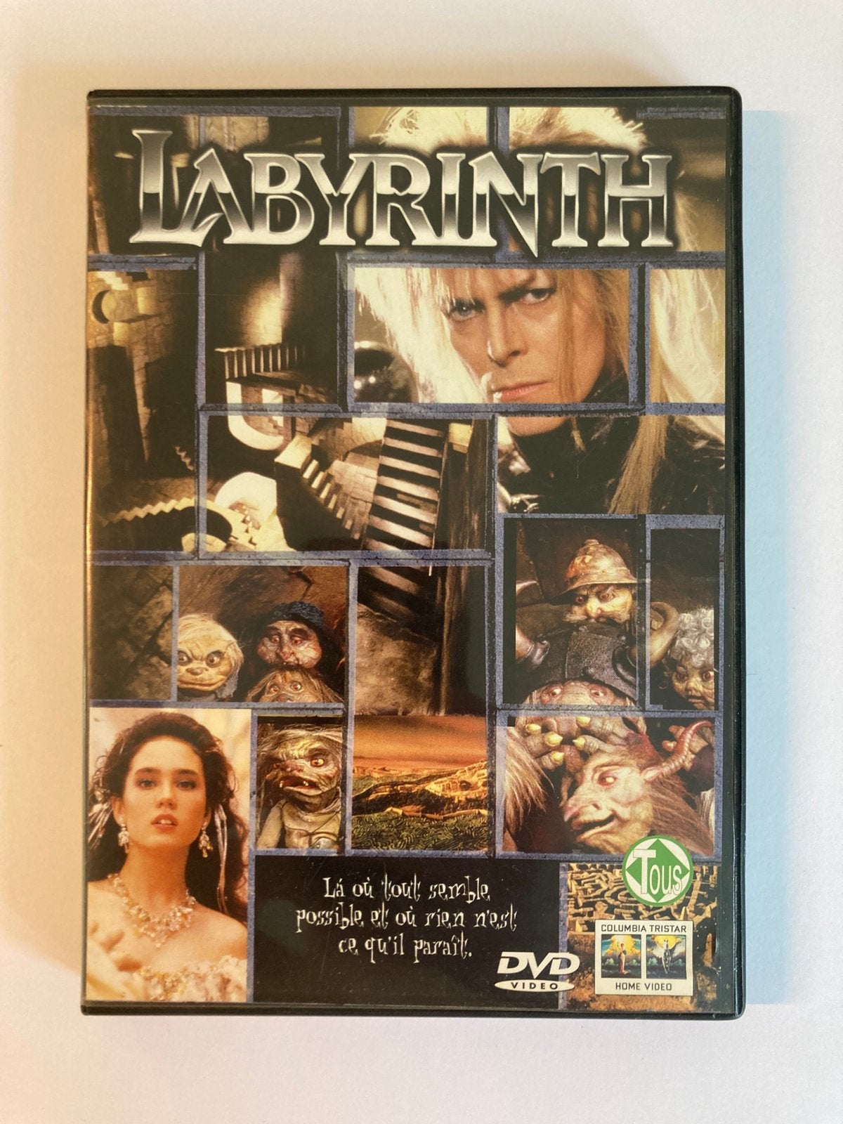 Labyrinth, 1986 / DVD / Jim Henson / Franse versie, Cd's en Dvd's, Dvd's | Science Fiction en Fantasy, Engels, Fantasy, Engels