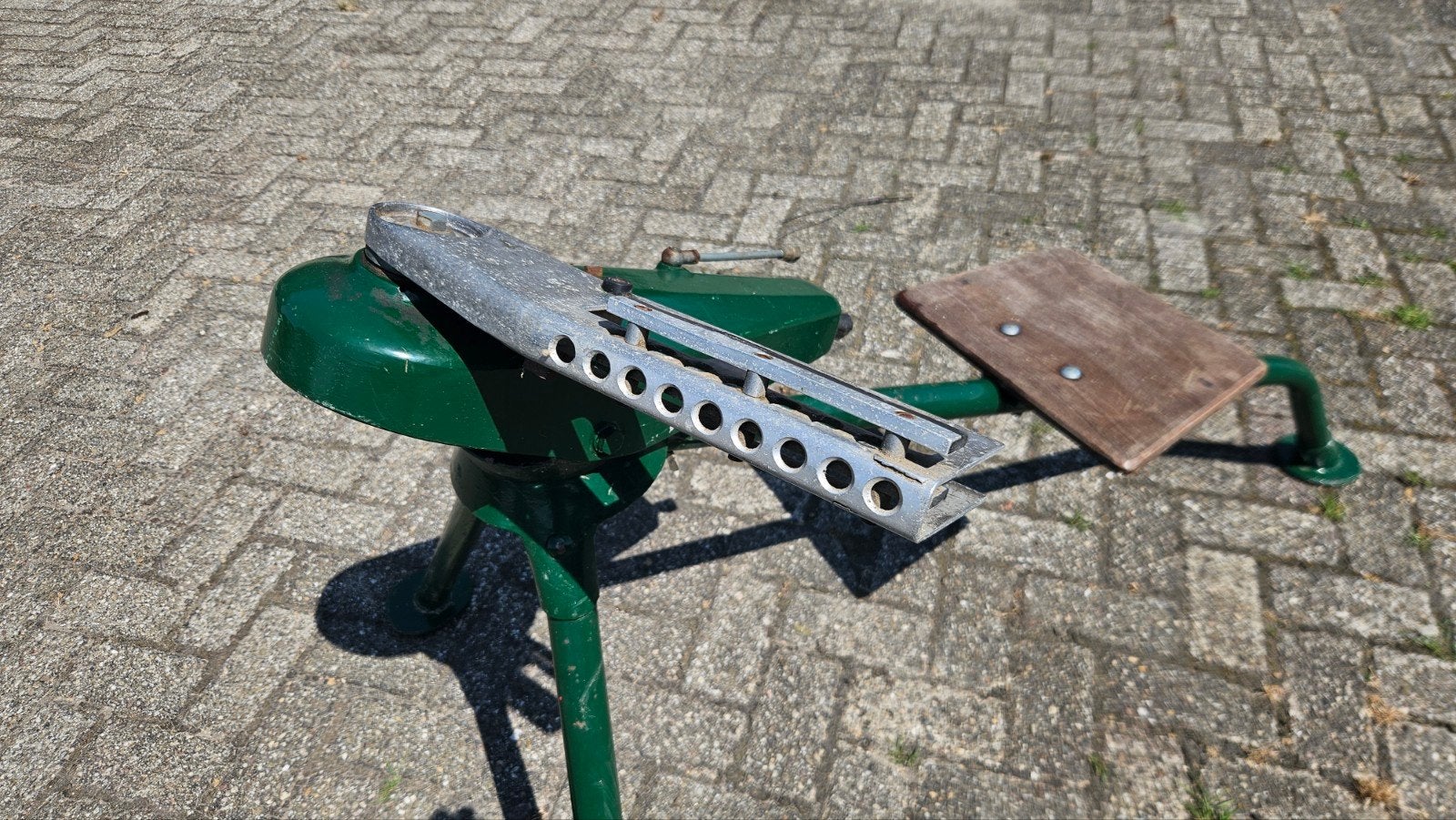Kleiduivenwerper met zitje - Gebruikt, Ophalen, Gebruikt