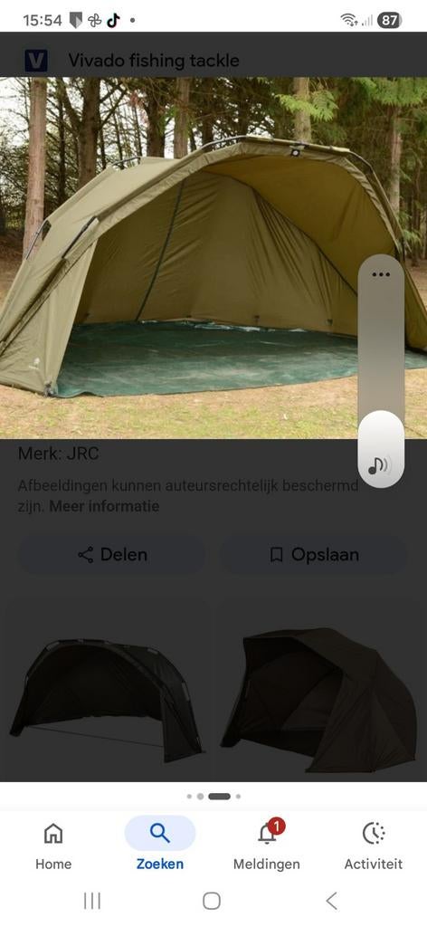 JRC Brolly + overwrap Compacte en stevige karpertent, Ophalen of Verzenden, Overige typen