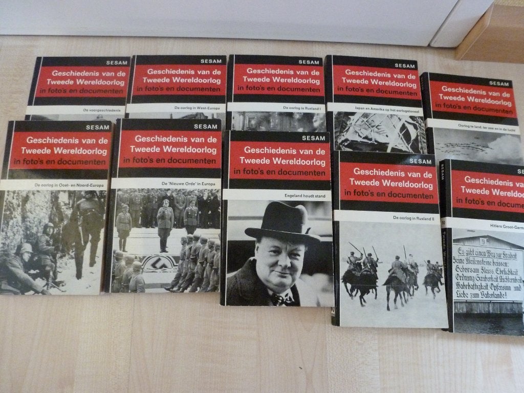 Sesam 2e WO geschiedenisboek in foto's en documenten, Boeken, Ophalen of Verzenden, Algemeen, Meerdere auteurs, Tweede Wereldoorlog