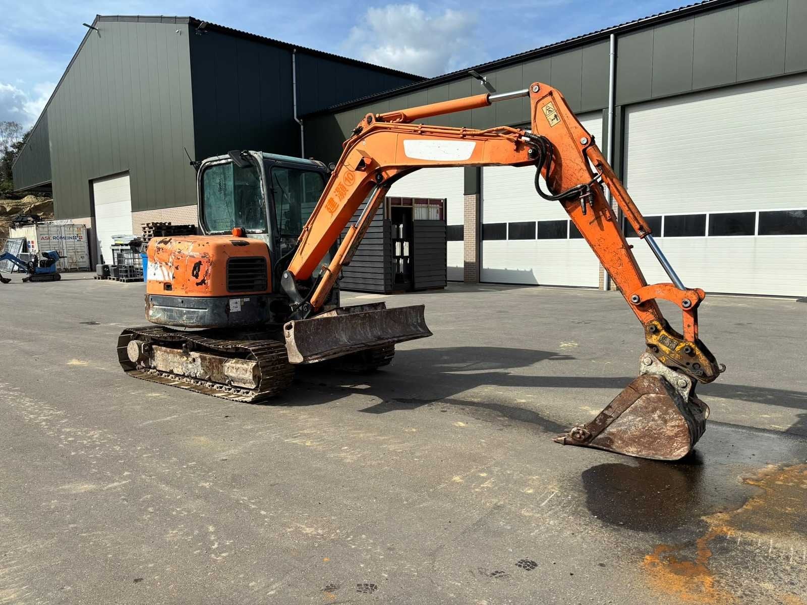 Doosan - 2012 - DX 63 - Minigraafmachine, Graafmachine