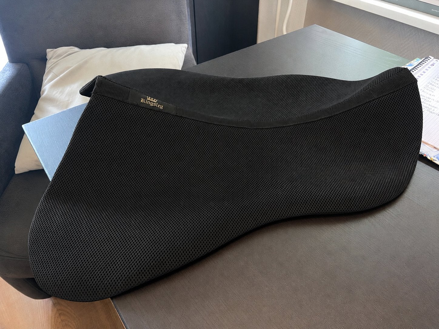 Kingsley Pad Layer 1 Zwart Onderlegger Full Gelpad Bontje, Full (L), Overige merken, Ophalen of Verzenden, Zo goed als nieuw