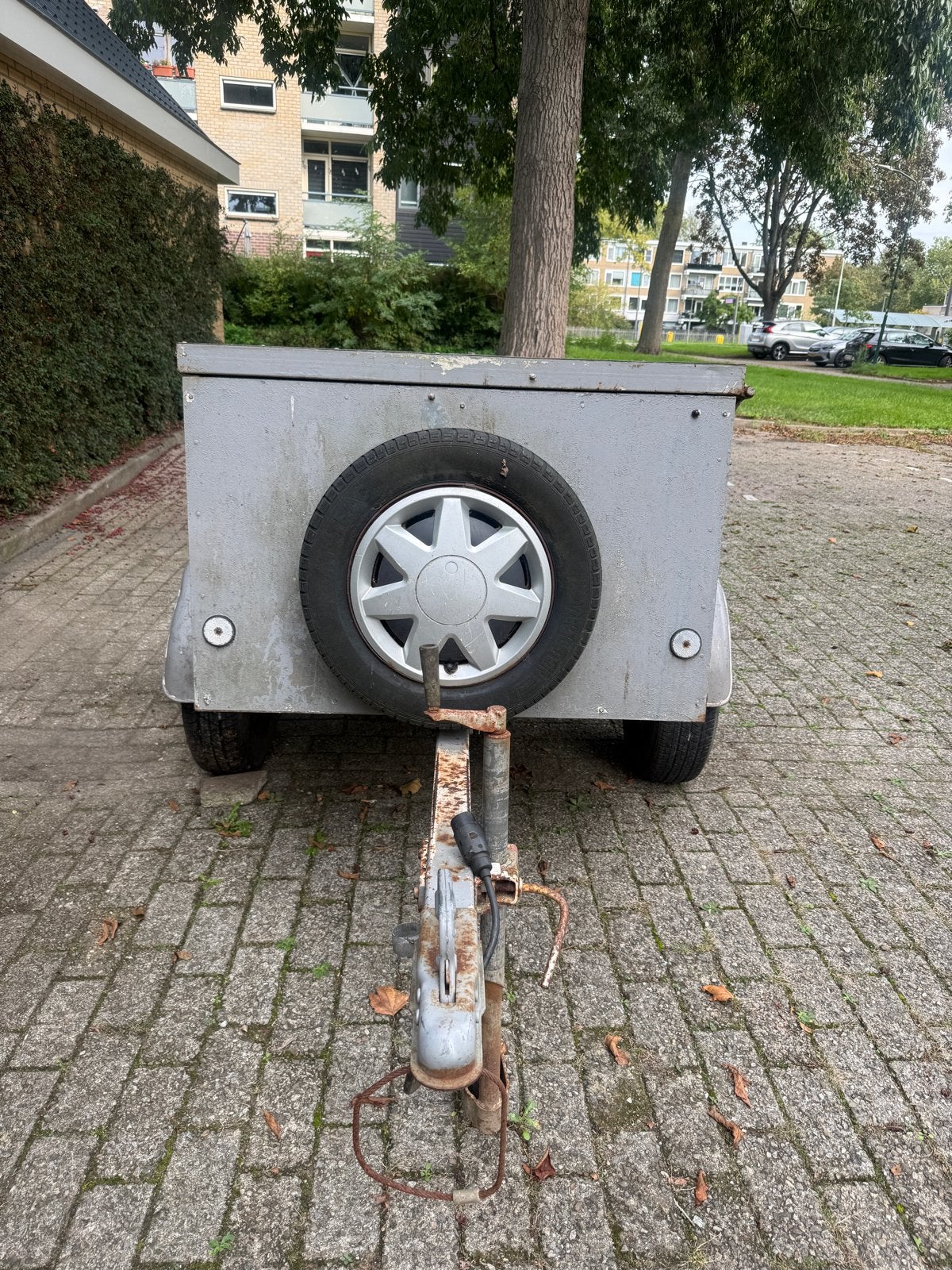 Gesloten bagagewagen - Ideaal voor extra opslag, Ophalen, Gebruikt