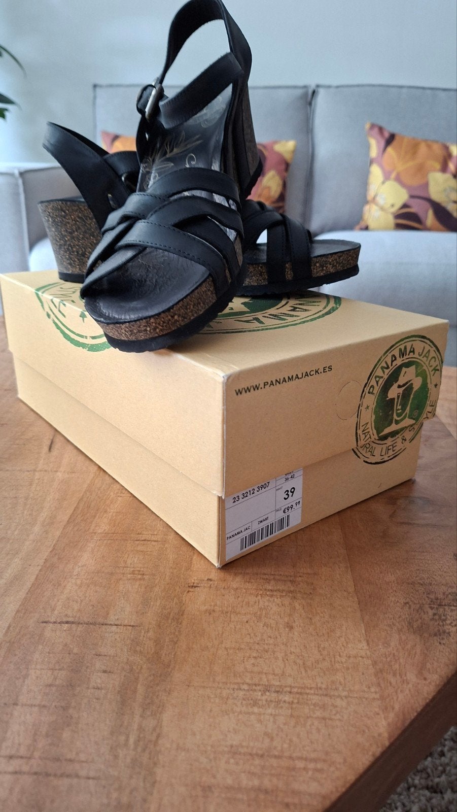 Panama Jack, Zwart, Nieuw, Panama Jack, Sandalen of Muiltjes