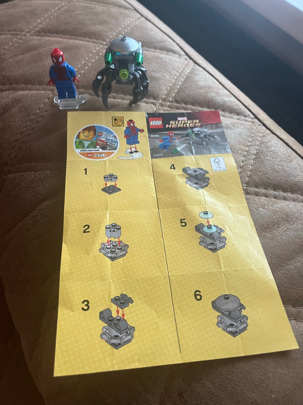 Lego Super Heroes Spider-Man vs. Venom's Mini Mech 30505, Marvel, Lego, Ophalen of Verzenden, Zo goed als nieuw