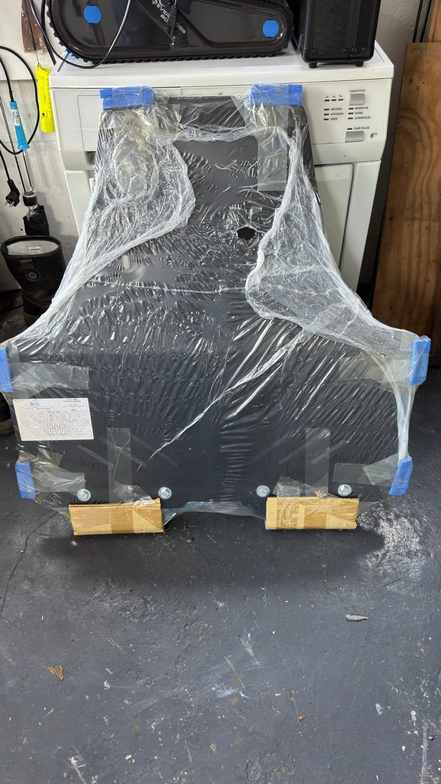 Skidplate Subaru Outback 4e generatie, Ophalen