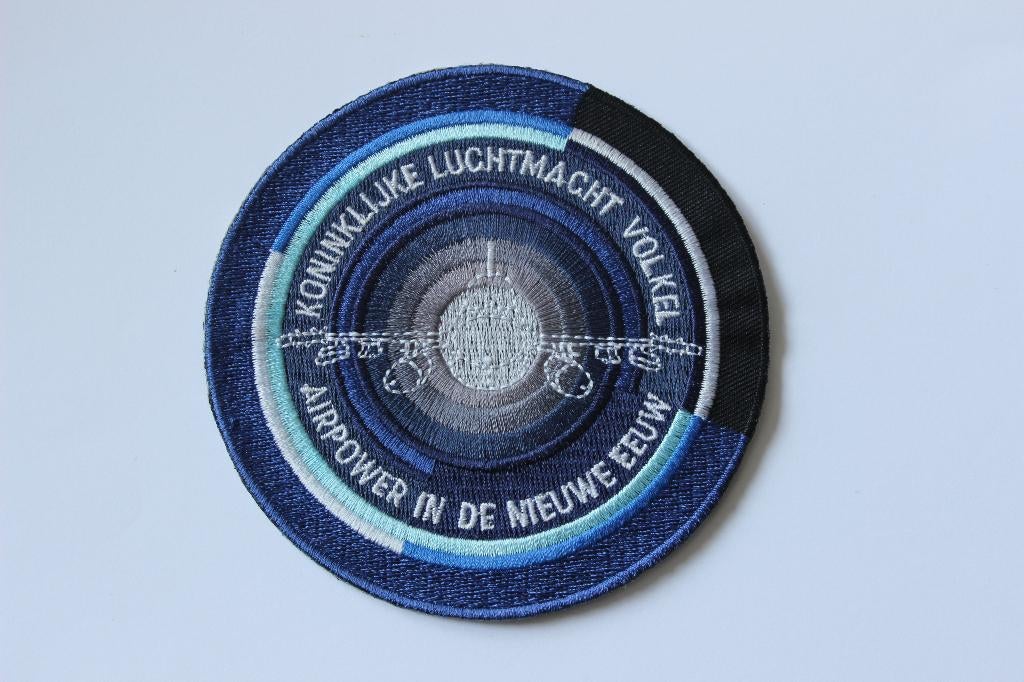 patch rnlaf  airpower in de nieuwe  eeuw  Vlb  Volkel, Verzenden, Zo goed als nieuw, Patch, Badge of Embleem
