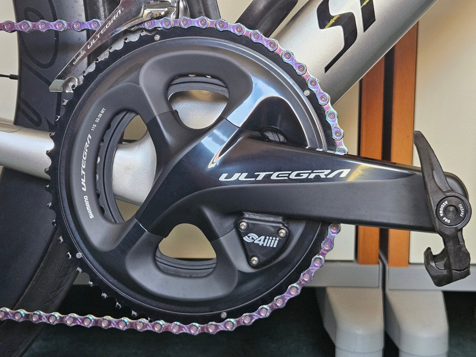 Shimano Ultegra R8000 + 4iiii Precision Pro Powermeter (L+R), Crankstel of Pedalen, 4iiii, Gebruikt, Overige materialen