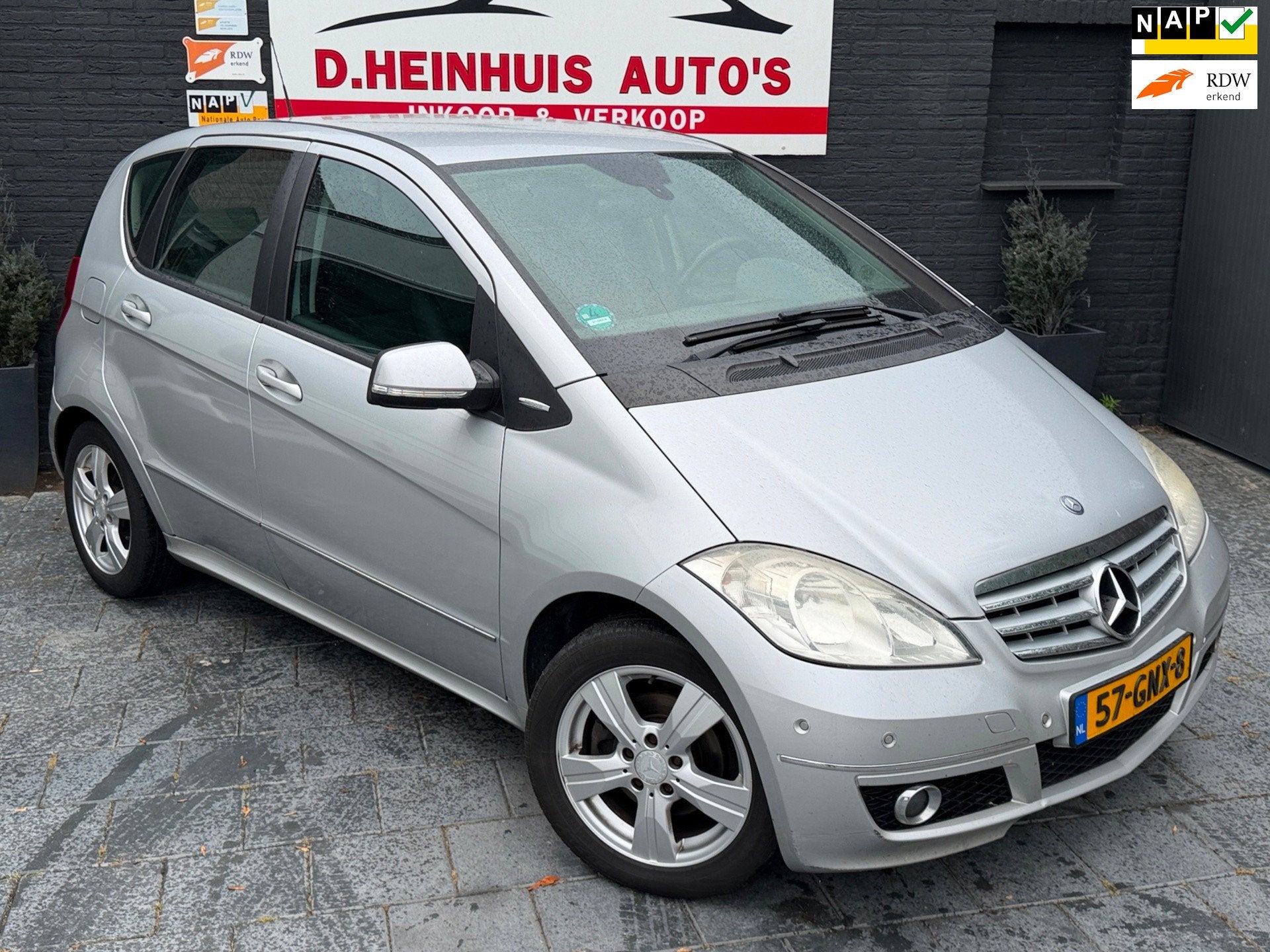 Mercedes-Benz A-klasse 180 CDI Avantgarde *APK 08-2027*, Auto's, Voorwielaandrijving, Gebruikt, Leder en Stof, Bedrijf