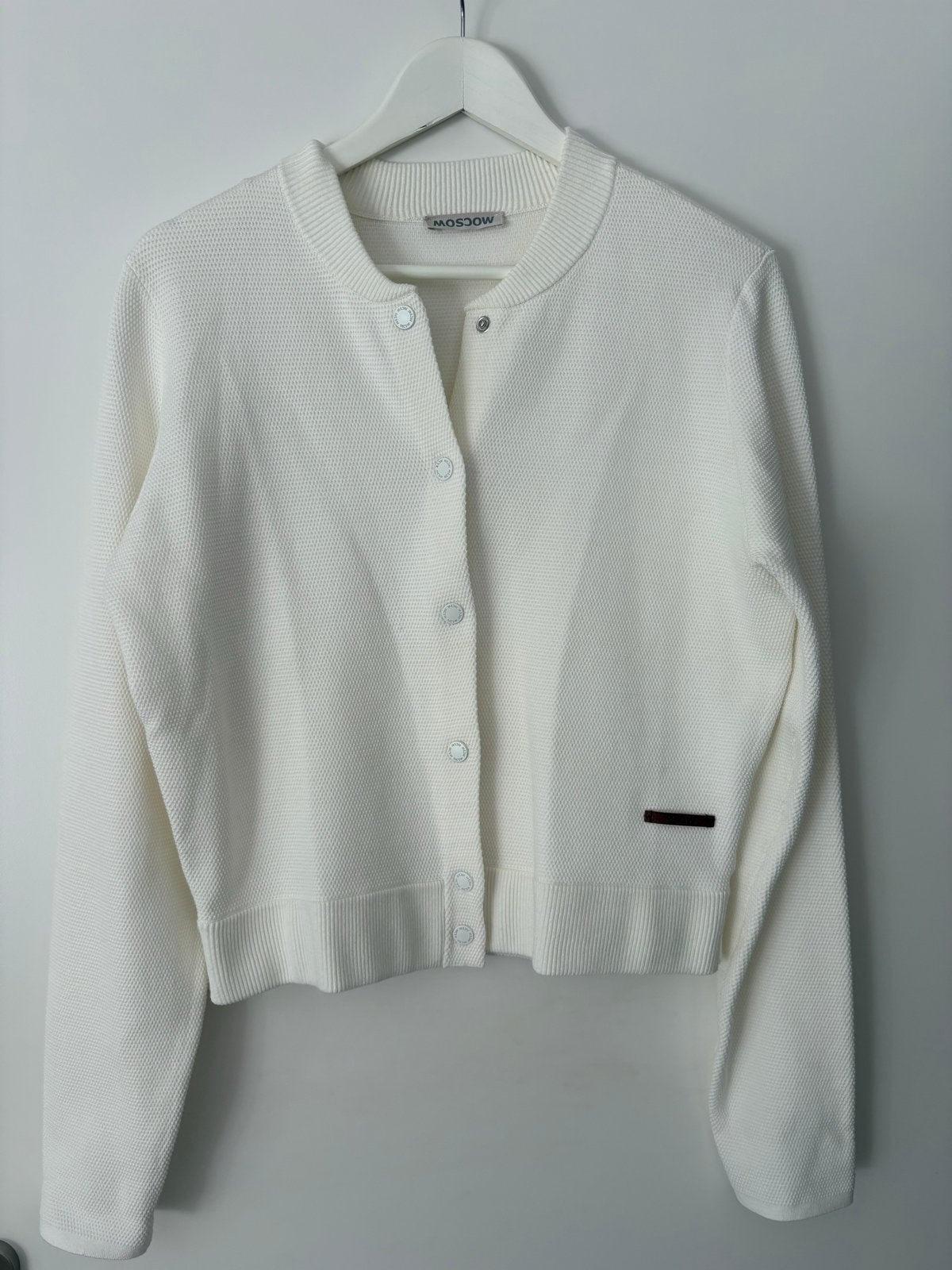 Moscow wit vest Ros Nieuw!, Ophalen of Verzenden, Nieuw, Maat 42/44 (L), Wit