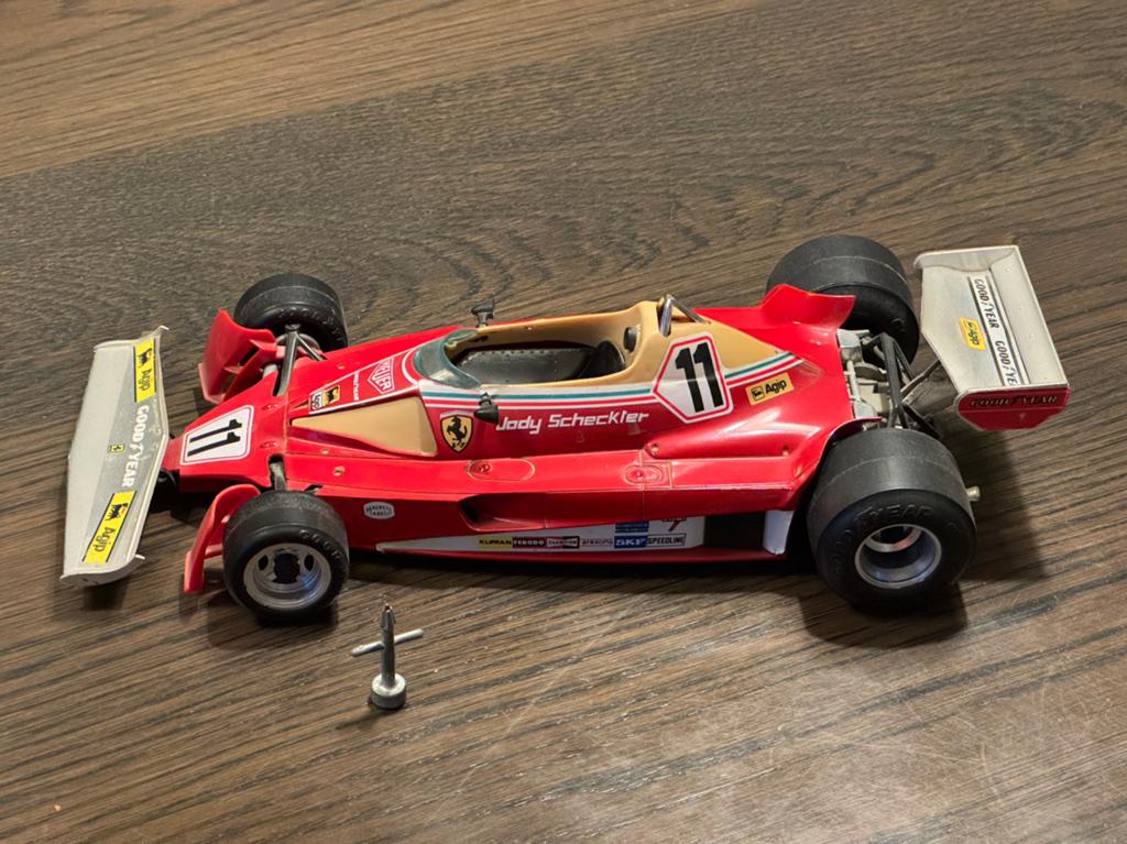 Bburago Ferrari 312T2 1:14 1977, Ophalen of Verzenden, Gebruikt, Auto