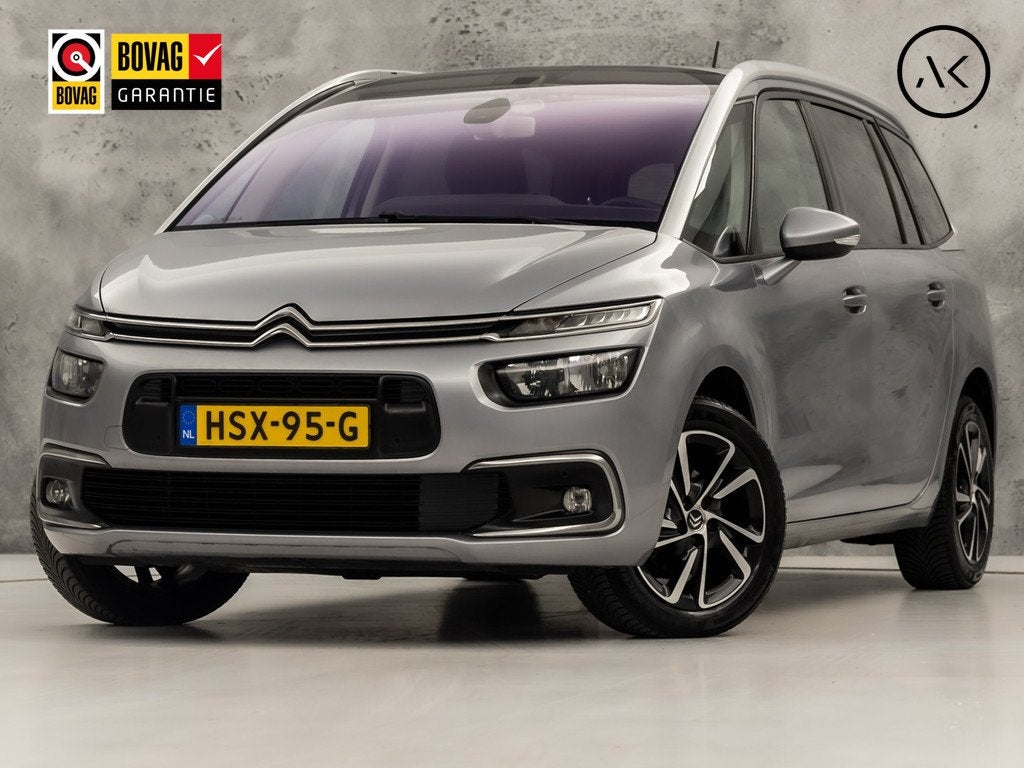 Citroën Grand C4 Picasso 1.2 PureTech Sport Automaat (APPLE, Stof, Gebruikt, 1199 cc, Automatische klimaatregeling