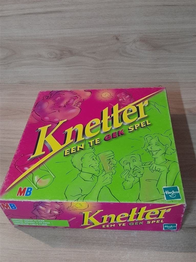 Knetter een te gek spel - s5358, Hobby en Vrije tijd, Gezelschapsspellen | Bordspellen, Verzenden, Zo goed als nieuw