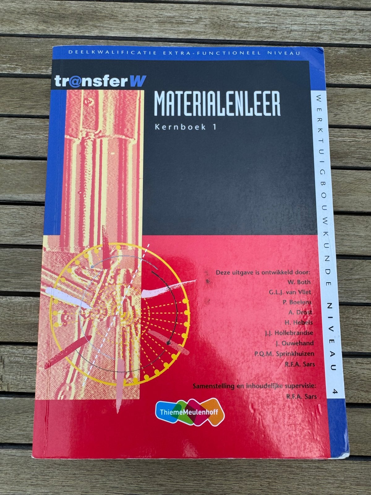 Materialenleer kernboek 1 Fijnmechanische techniek/WTB, Boeken, Ophalen of Verzenden, Beta, Zo goed als nieuw, MBO